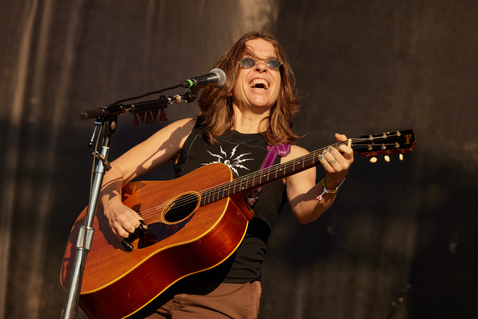 Ani DiFranco on stage
